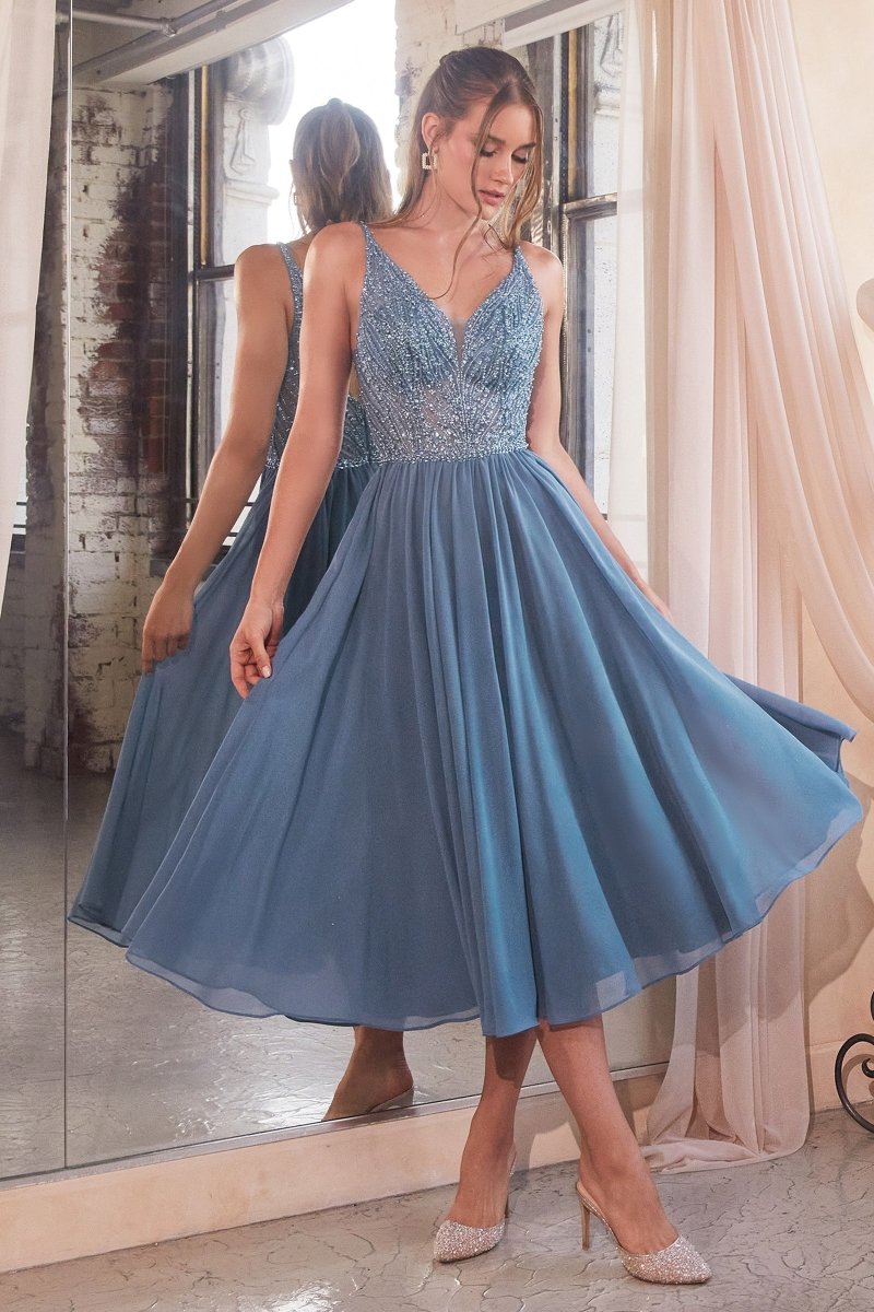 Elegant Sequin Bodice Prom Dress_LD CD0225