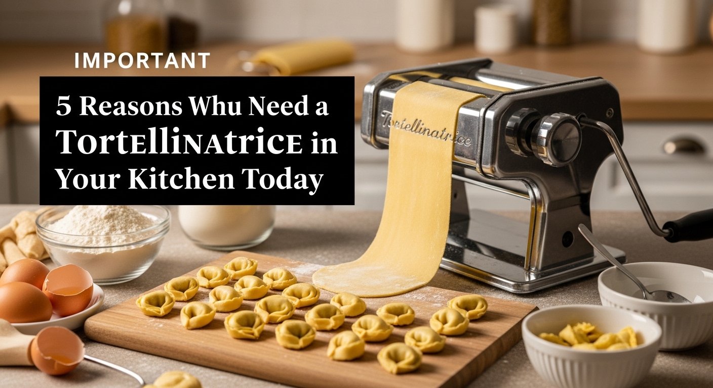 5 Reasons Why You Need a Tortellinatrice in Your Kitchen Today